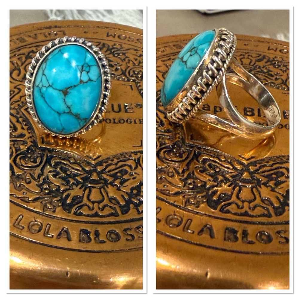 Turquoise Sterling Silver Ring